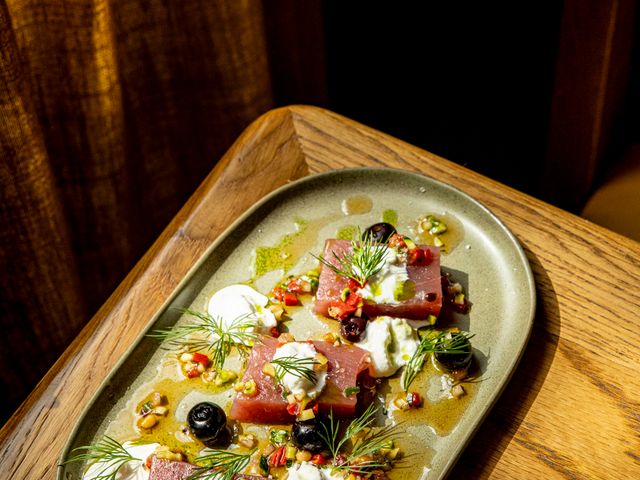 Auteuil Brasserie Thon cru mariné